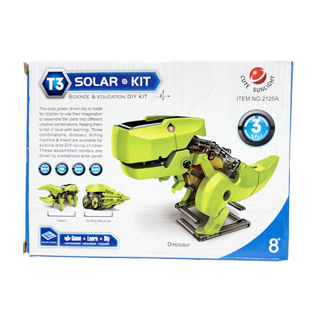 3-in-1 Solar Kit | Science and Education DIY Kit