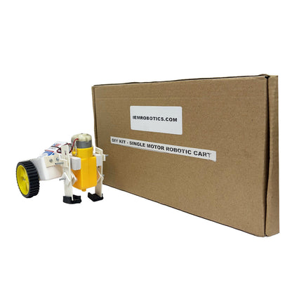 Single Motor Robotic Cart Science DIY Kit