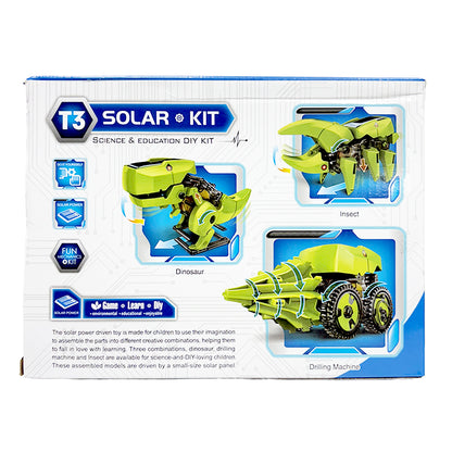 3-in-1 Solar Kit | Science and Education DIY Kit