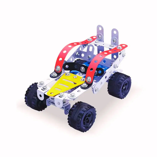 Metal Racing Car Construction Set Toy for Kids