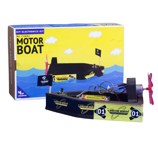 Motor Boat DIY Electronics Kit | STEAM toys for Kids