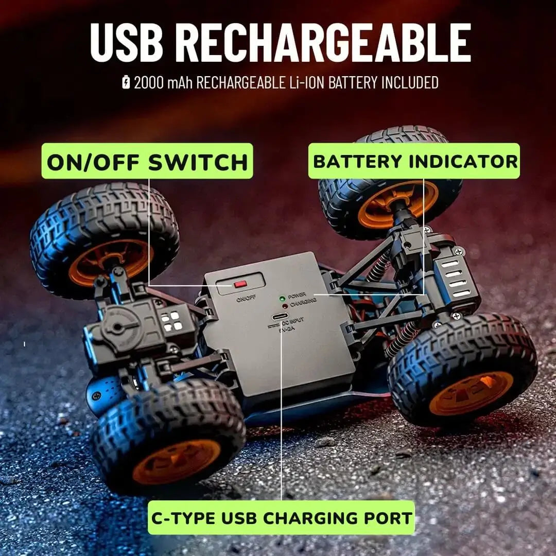 Rechargeable Remote Control Cars & Accessories