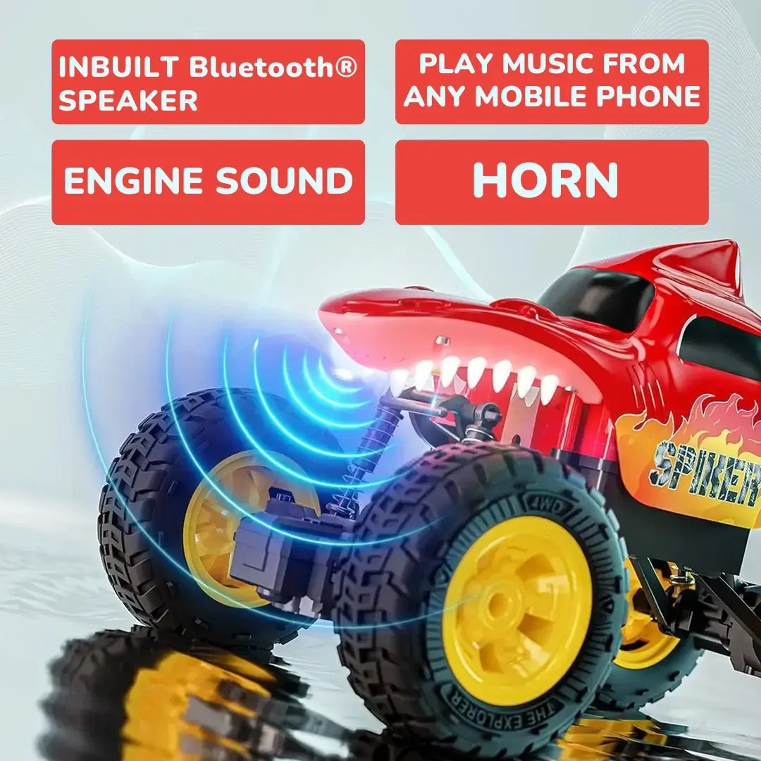 feature of spiker rc toy for kids